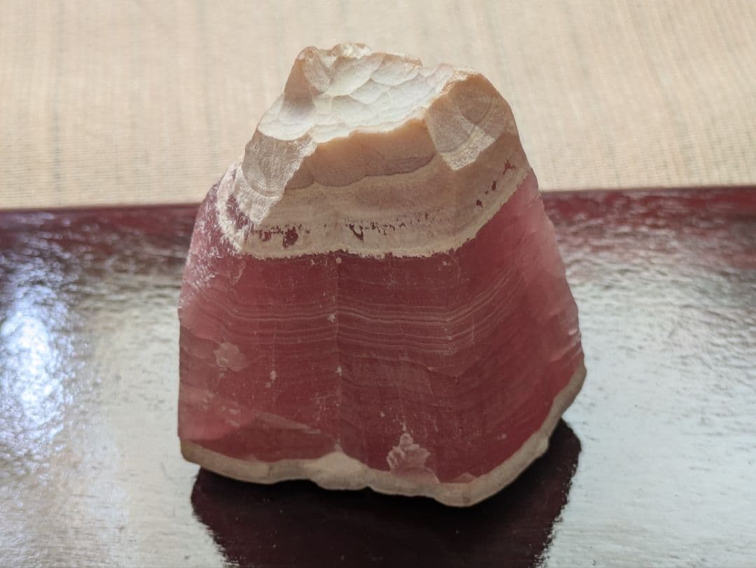 K*8様 北海道産 菱マンガン鉱 標本 123g ロードクロサイト - メルカリ