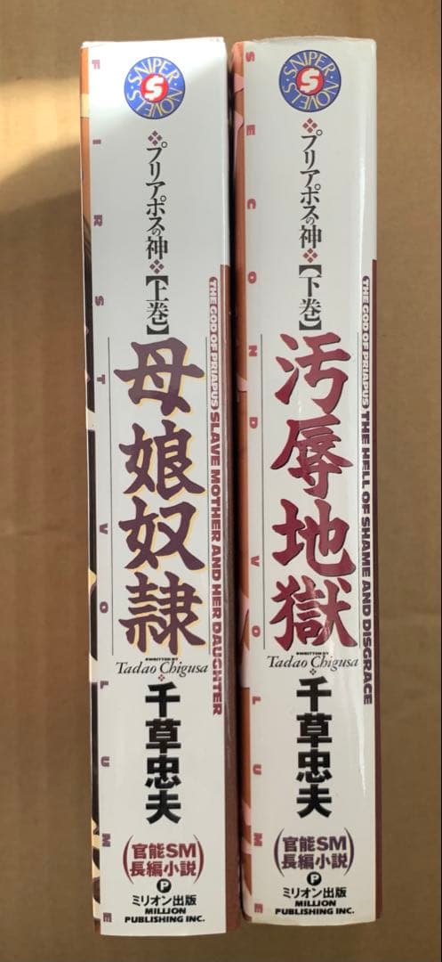 プリアポスの神　上下巻　千草忠夫 プリアポスの神 上巻 千草忠夫 - メルカリ