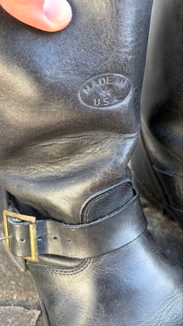 【希少】90s USA製 Iron Age エンジニアブーツ 10.5E