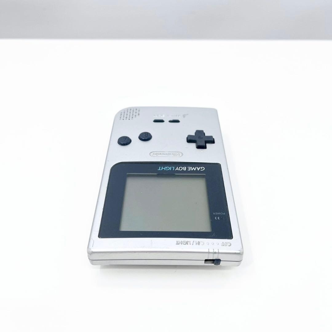 任天堂 ゲームボーイライト シルバー 本体 動作品 フタなし - メルカリ