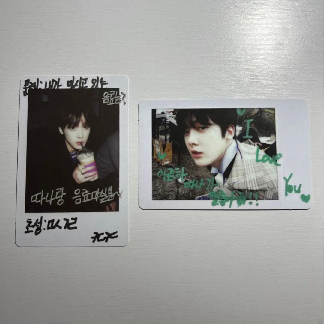 ASTRO ユンサナ チェキ風トレカ サイン入り ASTRO ユンサナ Starlike Music 対面サイン会 特典トレカ3種 - メルカリ