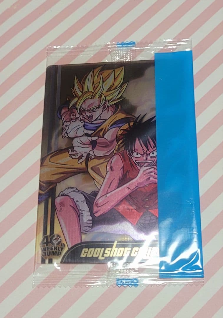ドラゴンボール 森永 孫悟空 ルフィ 40周年 ウエハース カード - メルカリ