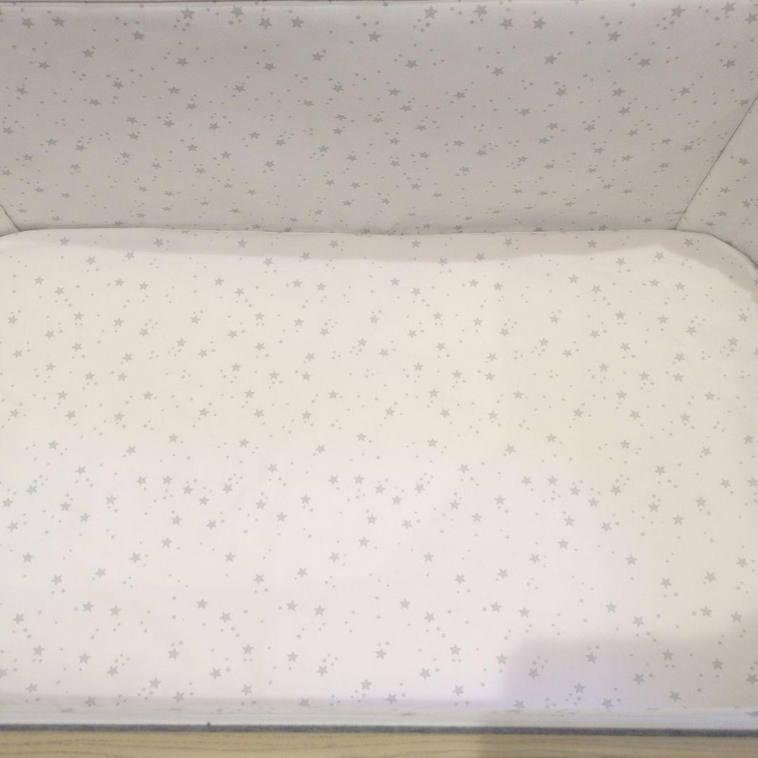 Playkids ベビーベッド グレー Playkids ベビーベッド グレー