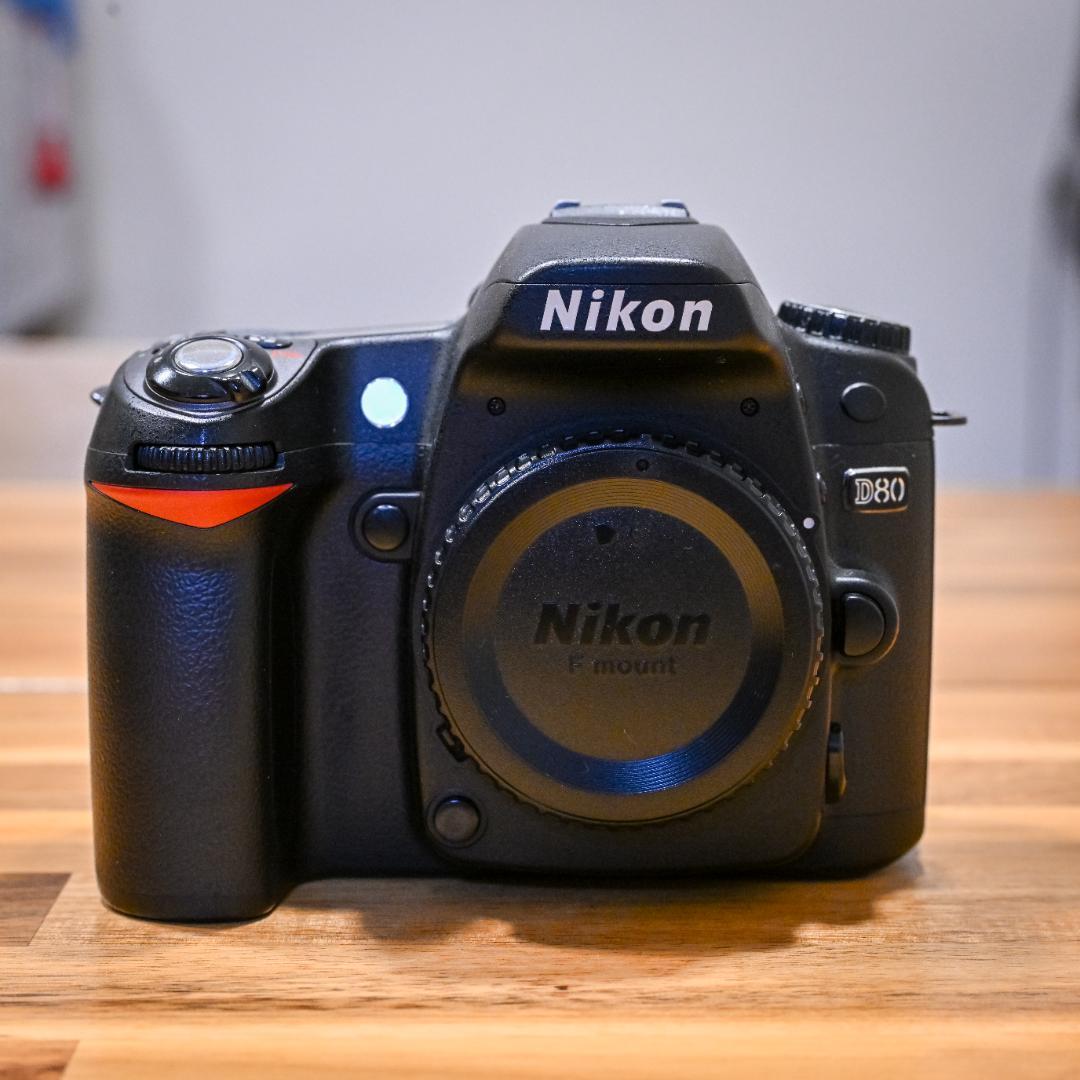 Nikon D80 デジタル一眼レフカメラ 純正レンズ2本付き - デジタル