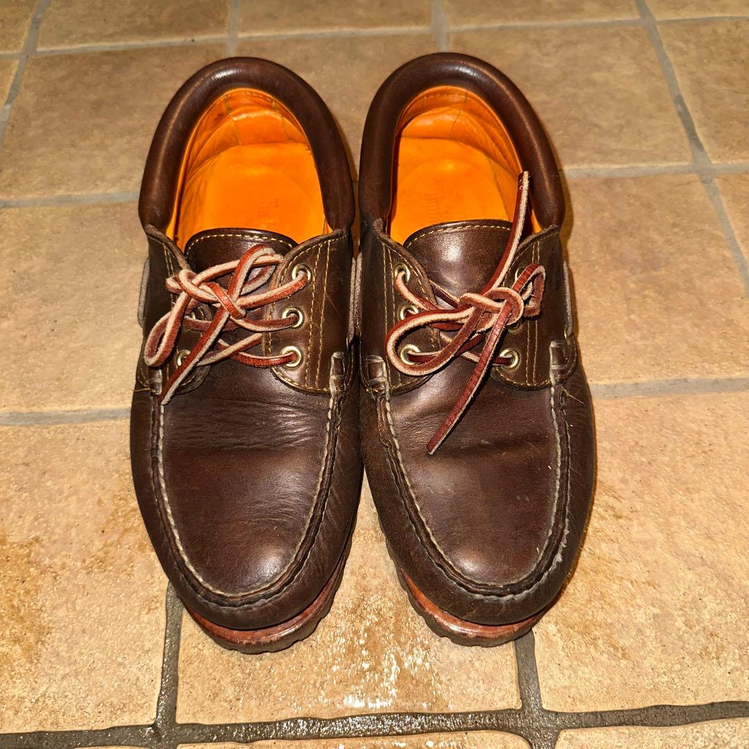 Timberland 3eye デッキシューズ 定番】スリーアイ(3eye) クラシックラグ メンズ（モカシン/デッキ