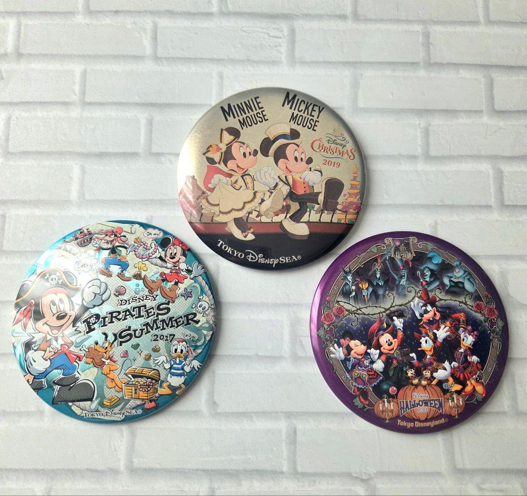 ディズニー リゾート 缶バッジ キーホルダー カプセルトイ ホルダー