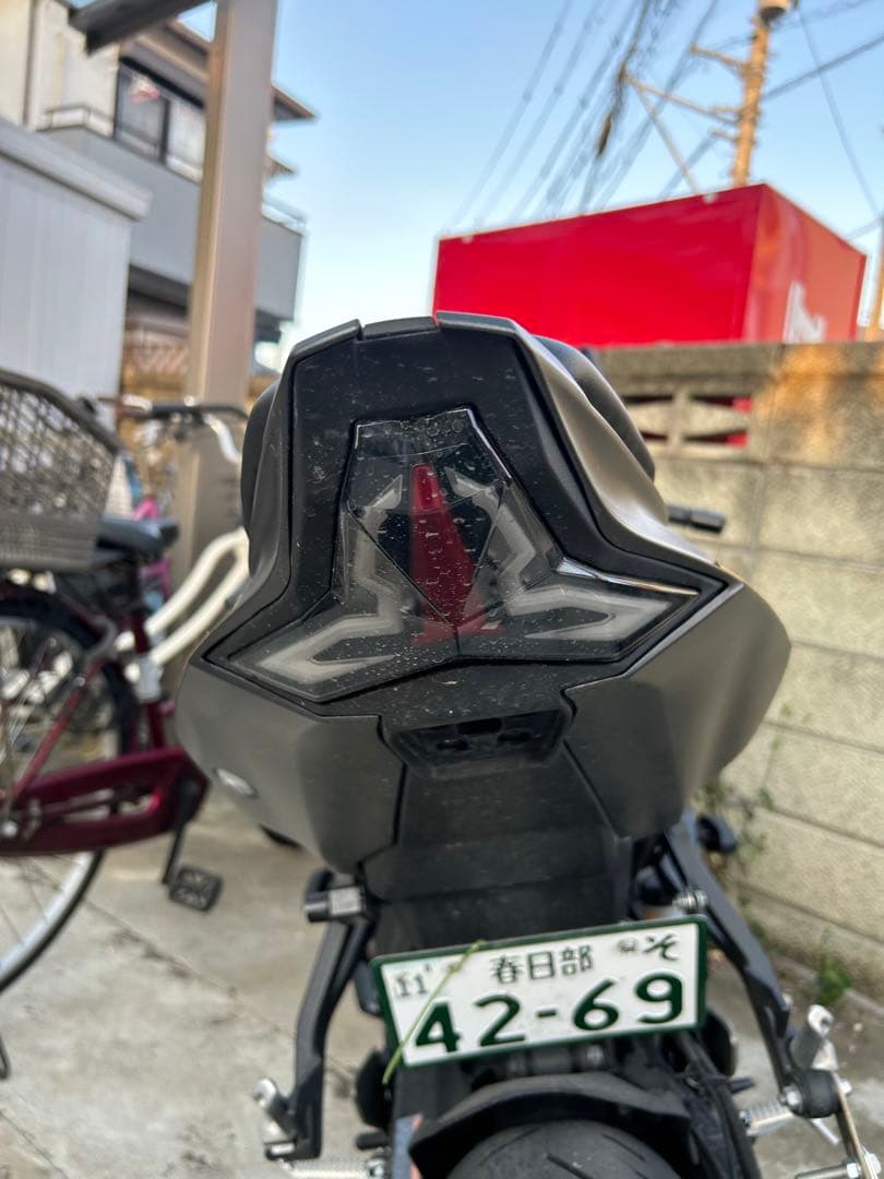 内蔵ウィンカー ZX10R ZX6R ZX4R ZX25R JPAテールランプ - メルカリ
