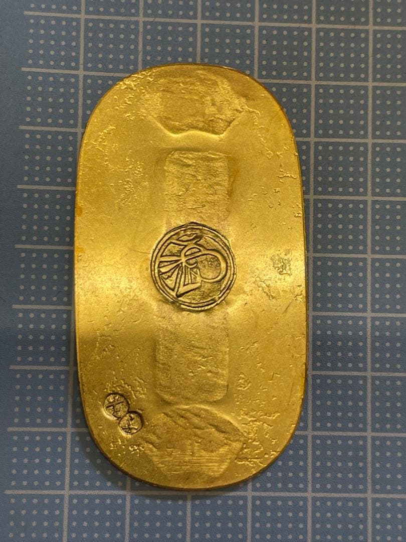 9*E様 小判 レプリカ 【m1277 骨董 レトロ 参考銭 見本 金属】 - メルカリ