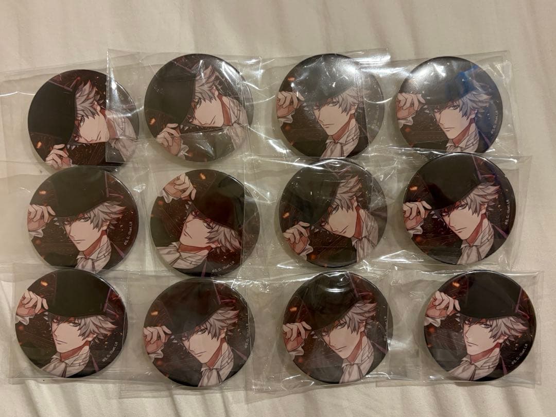 うたプリ　黒崎蘭丸　缶バッジ　DMS ファウスト 10点 うたプリ DMS ファウスト 缶バッジ 黒崎蘭丸① - メルカリ