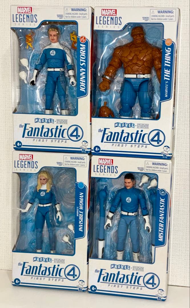 マーベルレジェンド ファンタスティック4 ファーストステップ 4体セット マーベルレジェンド・シリーズ ファンタスティック4：ファースト