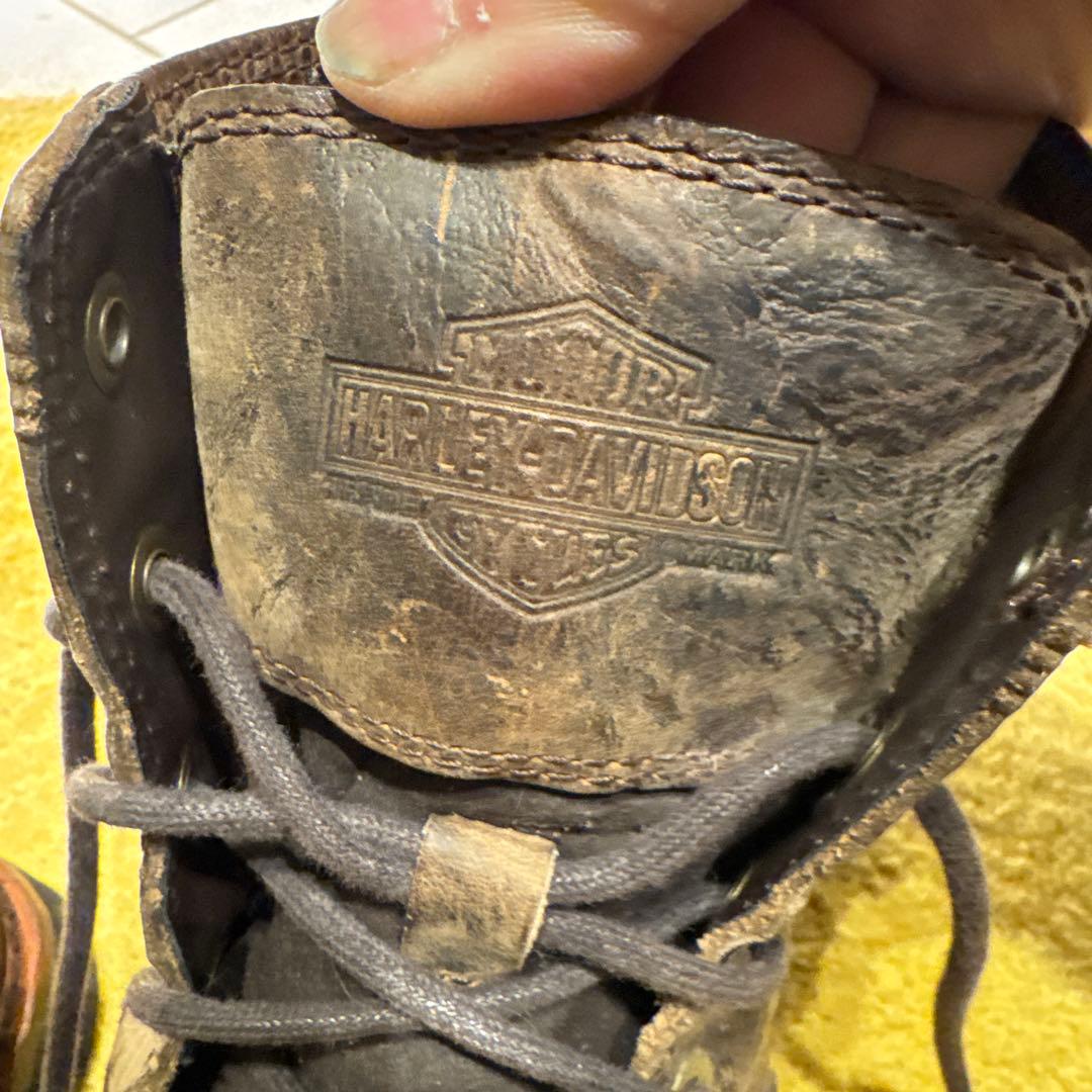 う*り様 【極美品】ハーレーダビッドソン 純正 ライディングブーツ