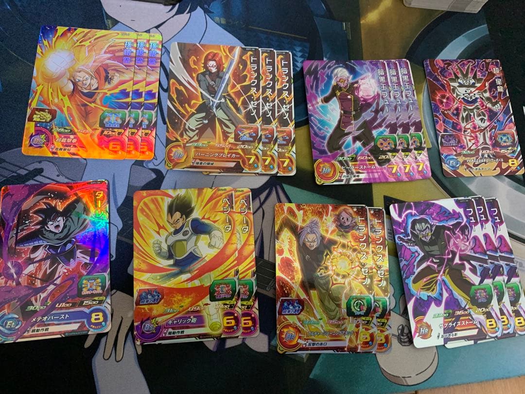 ドラゴンボールヒーローズ evolution pack sr まとめ売り 台湾版 香港版 SDBH EVOLUTION PACK vol.1【70種のカード画像】台湾版は8月22