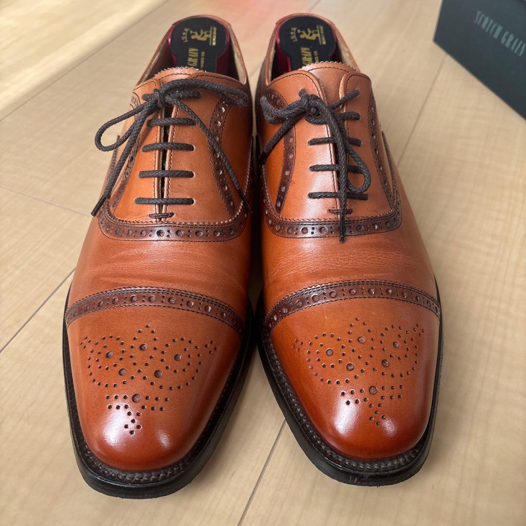 美品】スコッチグレイン インペリアルⅢ ブラウン 25cm - メルカリ