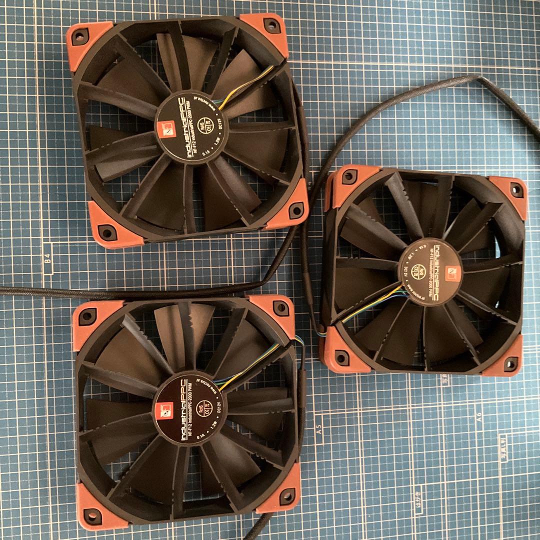 NF-F12 industrialPPC-2000 PWMファン 3個とおまけ｜noctua NF-F12