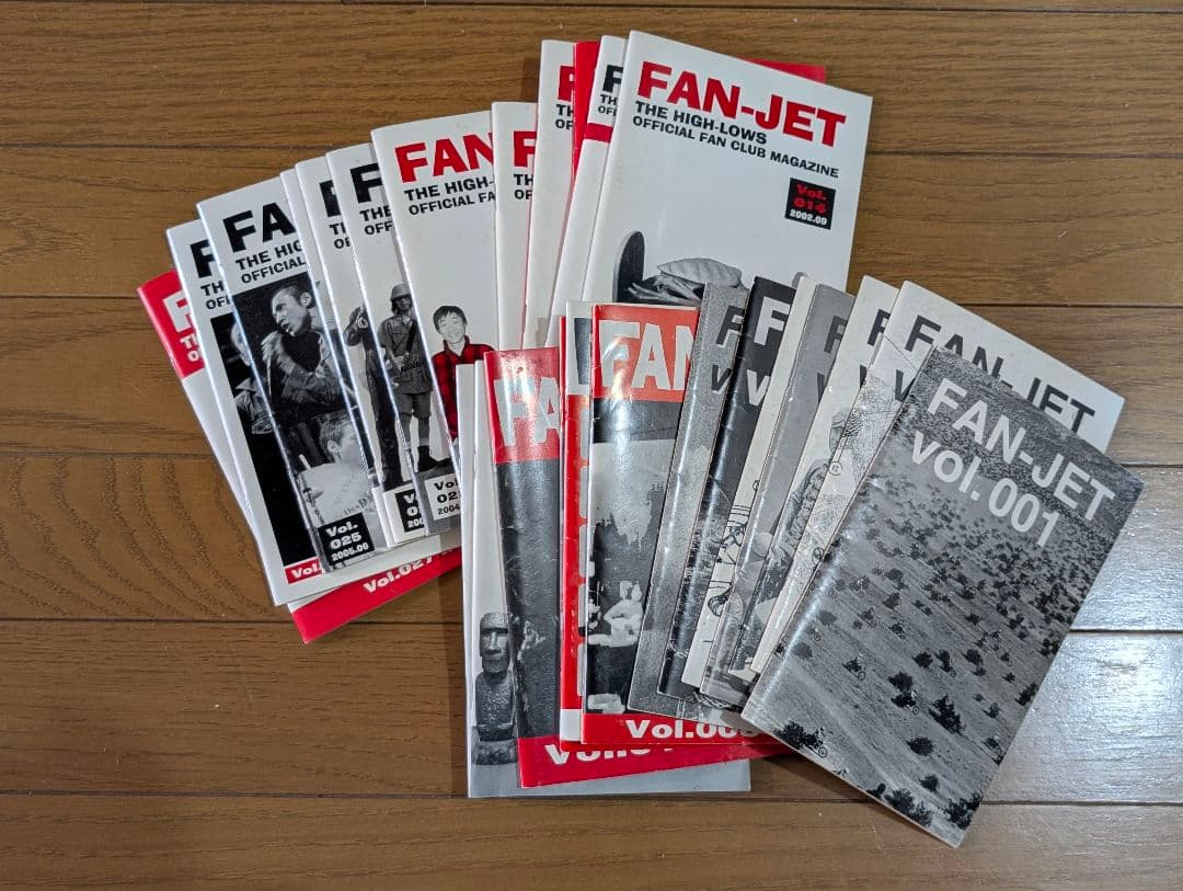 ザ・ハイロウズ ファンクラブ FAN-JET 会報 26冊＋サイン - メルカリ