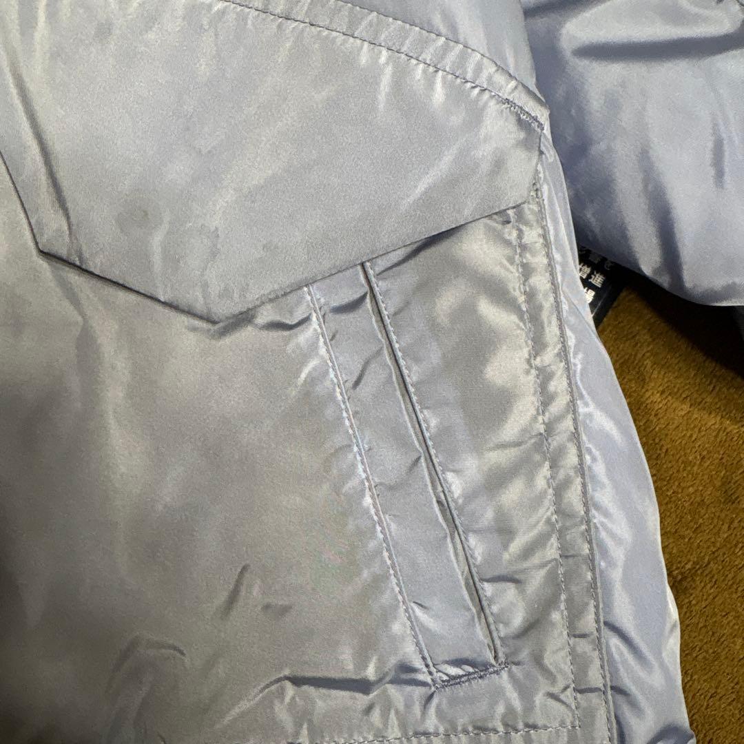 ジャケット・アウター TTT_MSW NYLON FLIGHT JACKET \"blue\"