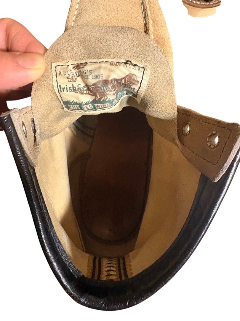 90s 四角犬タグ】RED WING 8173 US7E アイリッシュセッター - メルカリ