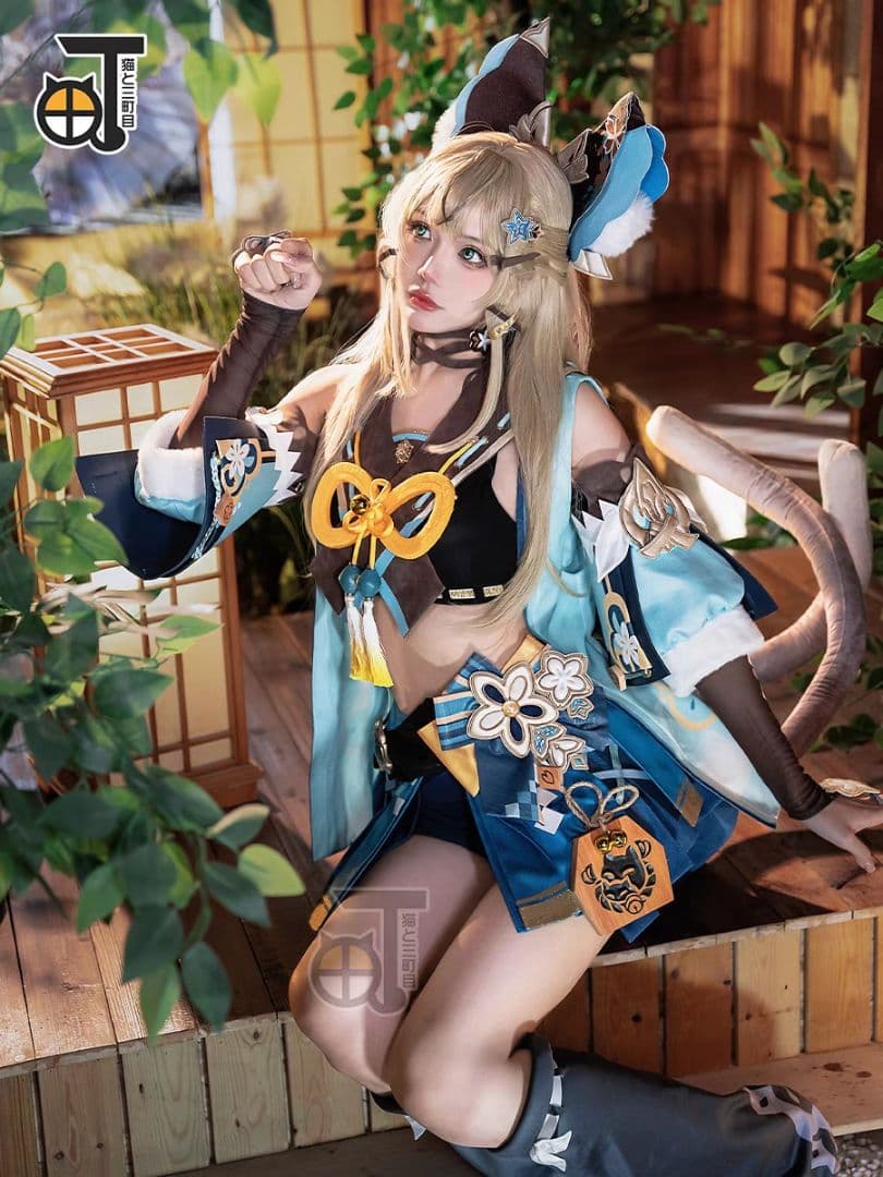 原神げんしん 綺良々(きらら) 猫と三町目製 コスプレ衣装 高級感フル