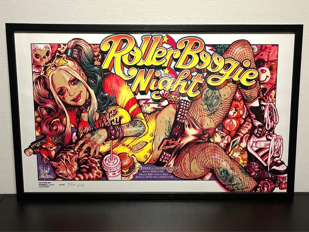 ロッキンジェリービーン ローラーブギーナイト ポスター エロスティカ