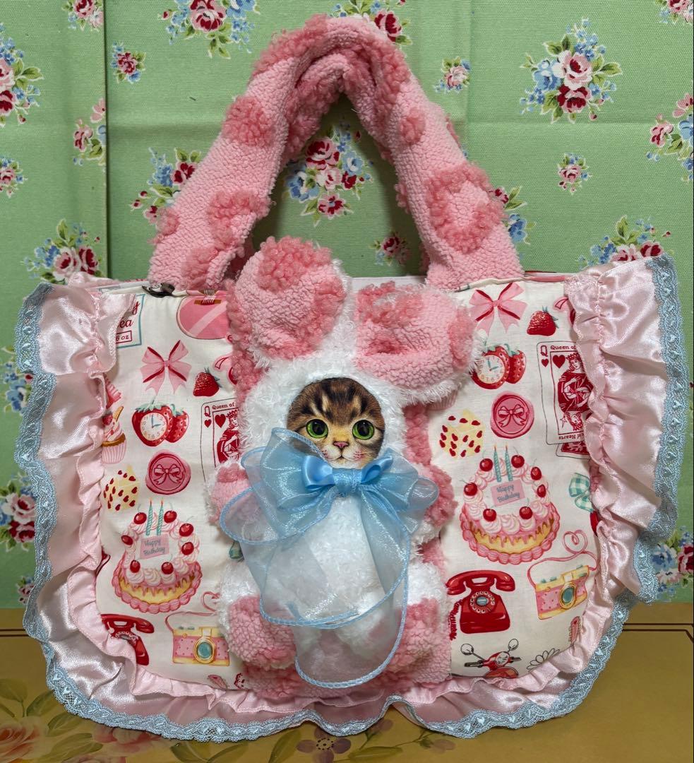 専用です❣️コヤンイサムチョン　ラウンド型トートバッグ　マーガレット&ソフィー ④⑤まーるいフォルム＊ラウンドバッグ/トートバッグ♡コヤンイサム