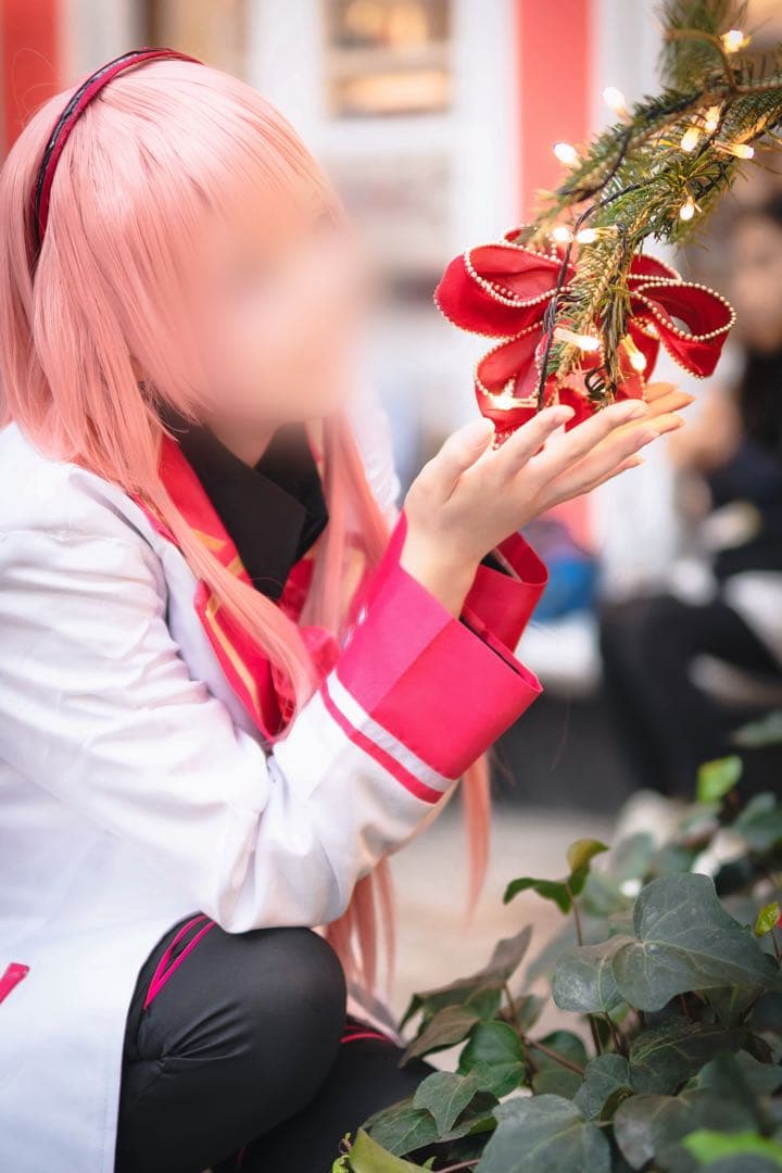 にじさんじ 周央サンゴ コスプレ ウィッグ付き Mサイズ にじさんじ 周央サンゴ セット済みウィッグ コスプレ - メルカリ