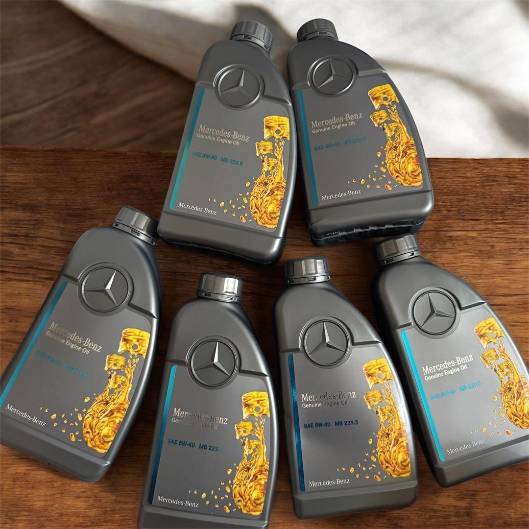 Mercedes-Benz エンジンオイル 1L SAE 5W-40 6L 6L 5W-40 Synthetic Mercedes-Benz Engine Oil 1.056 Quart 229.5
