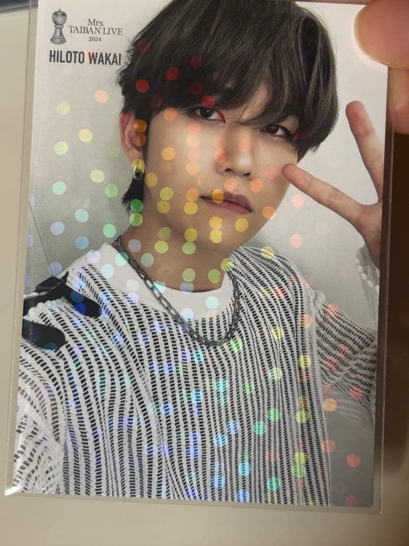 Mrs. GREEN APPLE 若井滉斗 フォトカ レア 048 - メルカリ