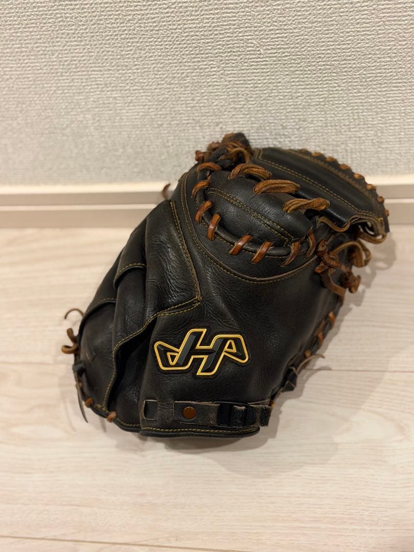 ☆20%オフ☆ハタケヤマ硬式キャッチャーミット センスポ】ハタケヤマ最高級硬式キャッチャーミット Q-OK 高校野球対応