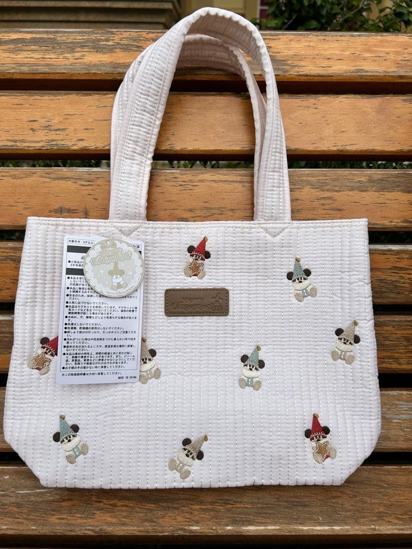 新品未使用 クリスマス ディズニー リルリンリン トートバッグ 2025