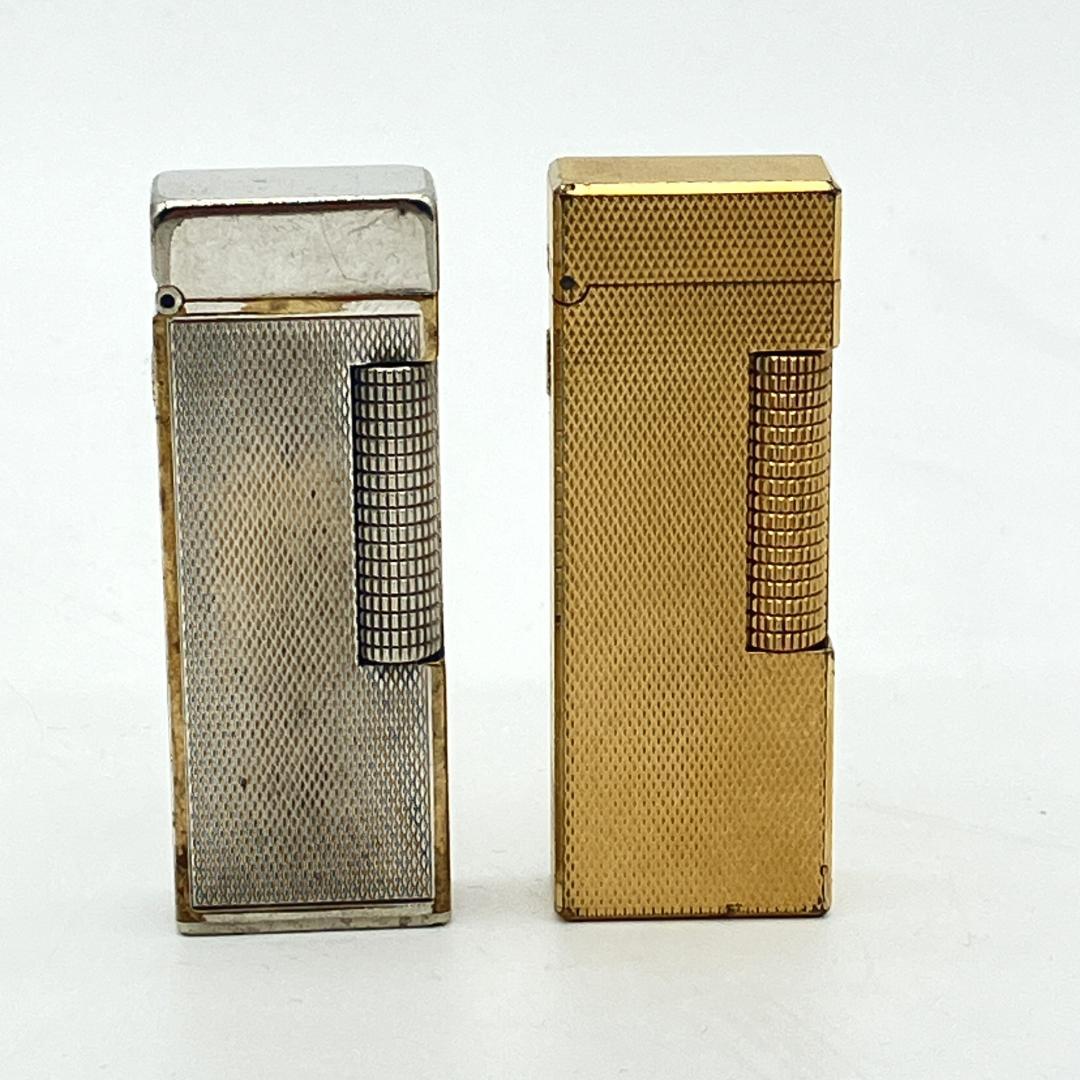 ダンヒルガスライター 金 銀 USA.pat 火花確認 着火未確認 まとめ売り