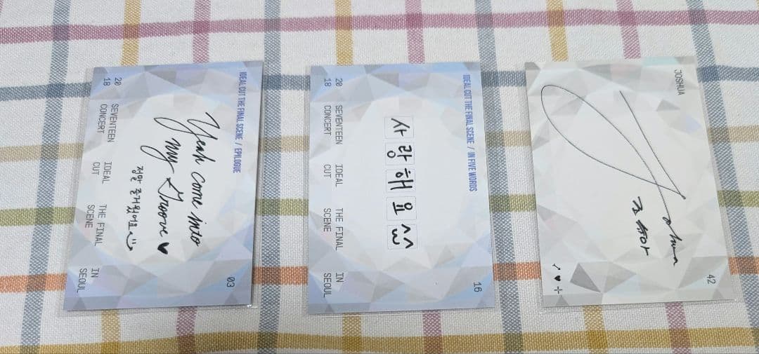 セブチ SEVENTEEN IDEAL CUT ジョシュア トレカ - メルカリ