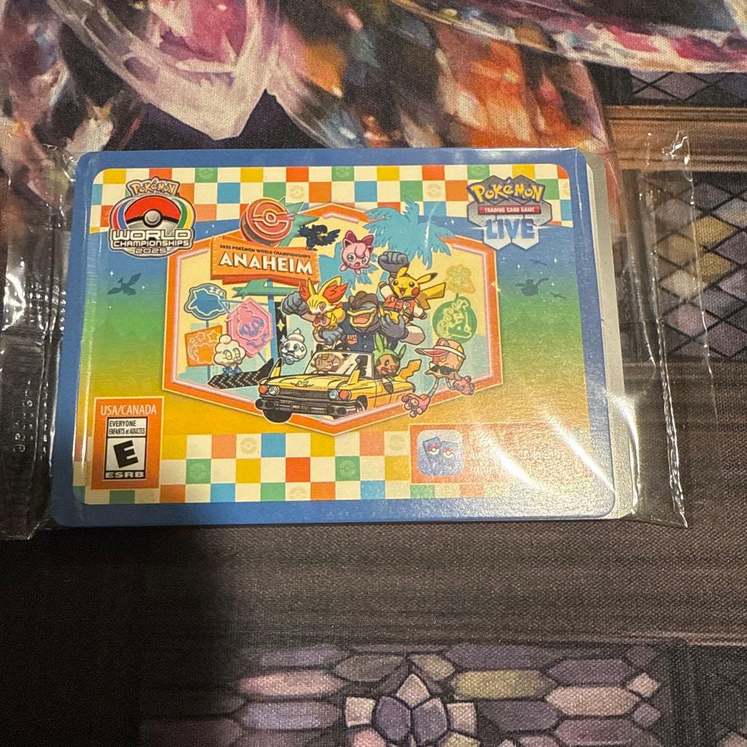 パラダイスリゾート WCS 2025 アナハイム 未開封】WCS2025アナハイムプロモカード 出場選手限定 パラダイス