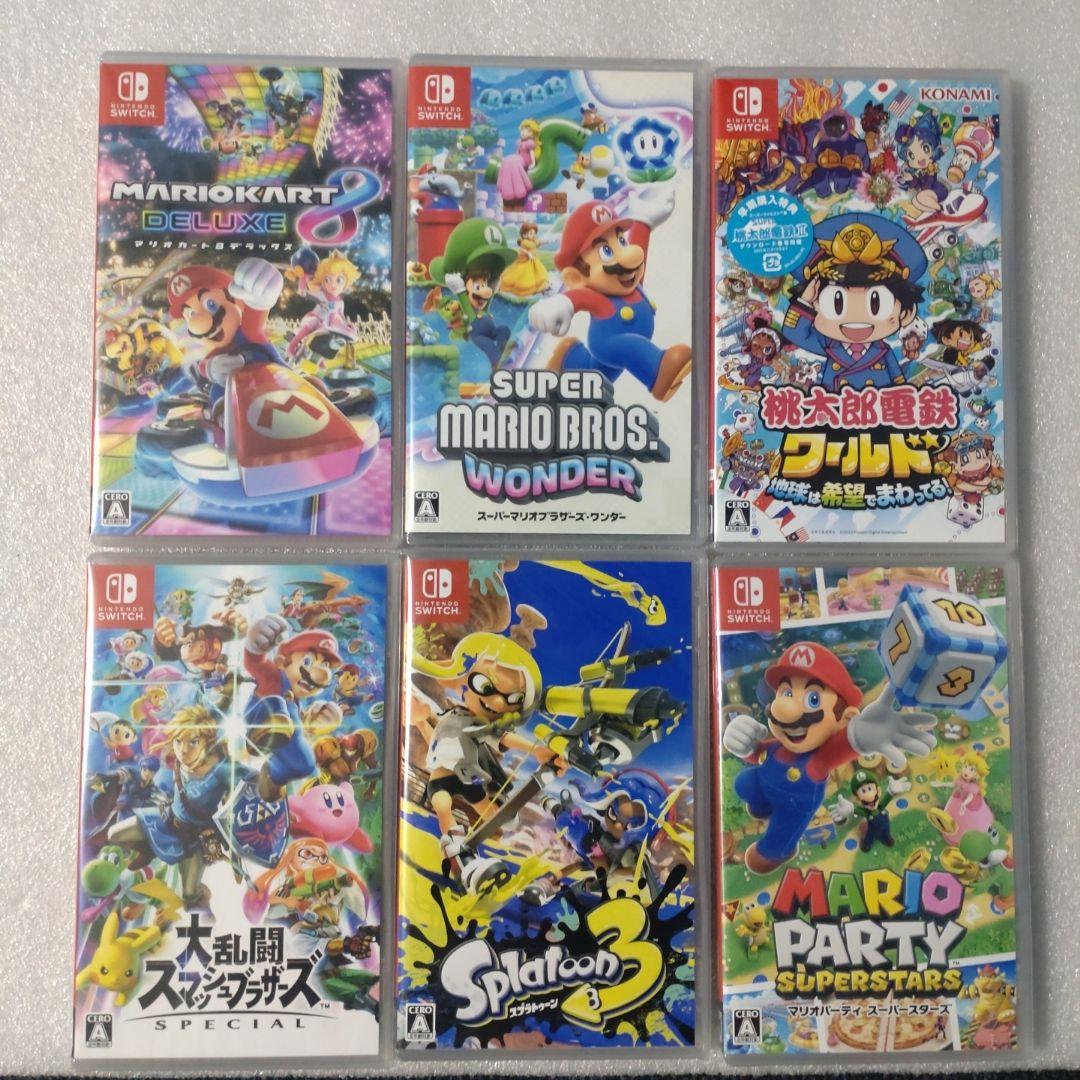 任天堂スイッチ人気ソフト6本セット - メルカリ