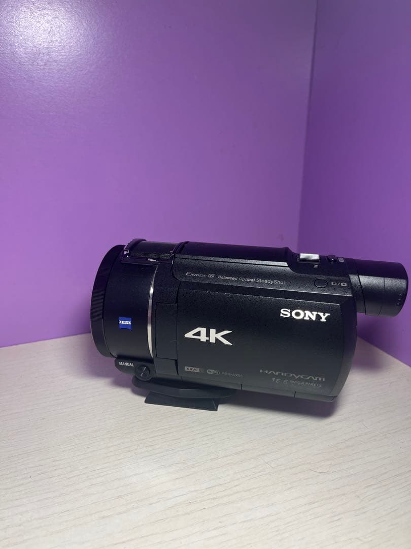 SONY 4K FDR-AX55 ビデオカメラ 本体•バッグ Amazon.co.jp: SONY ビデオカメラ FDR-AX55 4K 64GB 光学20倍 ブラック