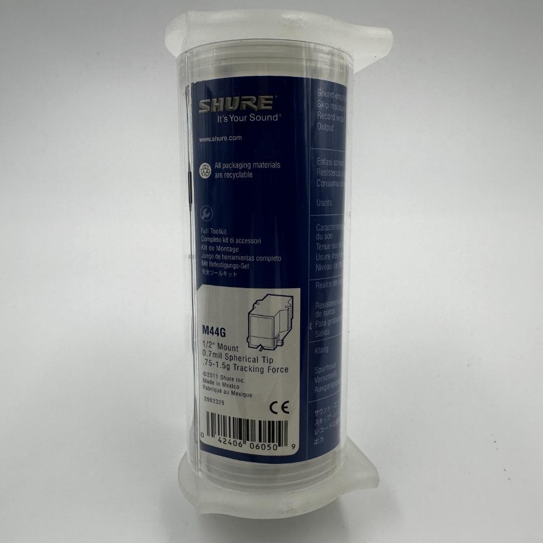 新品 未開封 シュア SHURE M44G カートリッジ - メルカリ