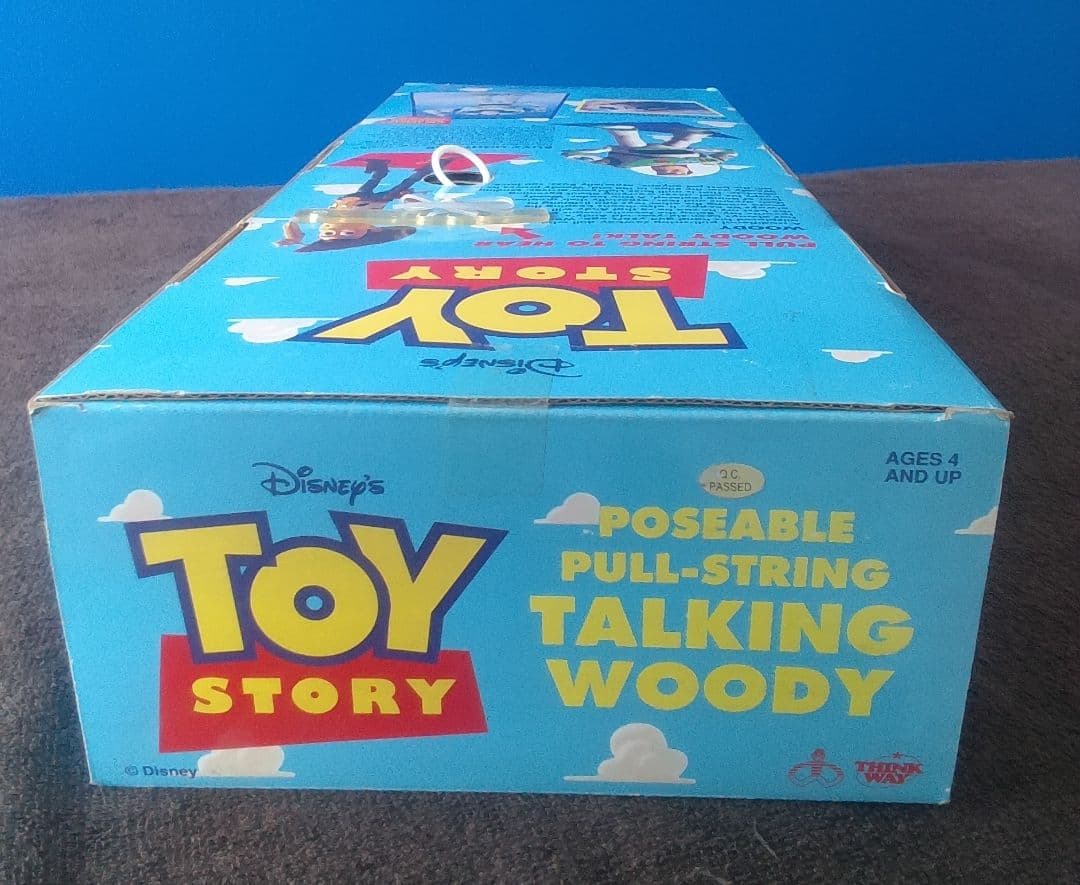 95年製ウッディ 1stトーキング実寸大ドール トイストーリー 超レア新品