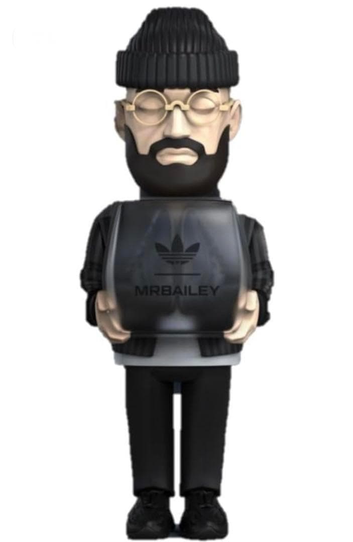 Mr.ベイリー by YARMSスタジオ 10インチ ビニールアートスタチュー Amazon | Mr.ベイリー by YARMSスタジオ 10インチ ビニールアート