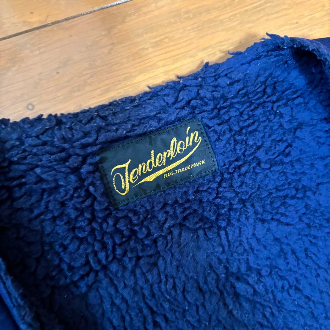 名作 TENDERLOIN テンダーロイン ダックベスト ボア S テンダーロイン