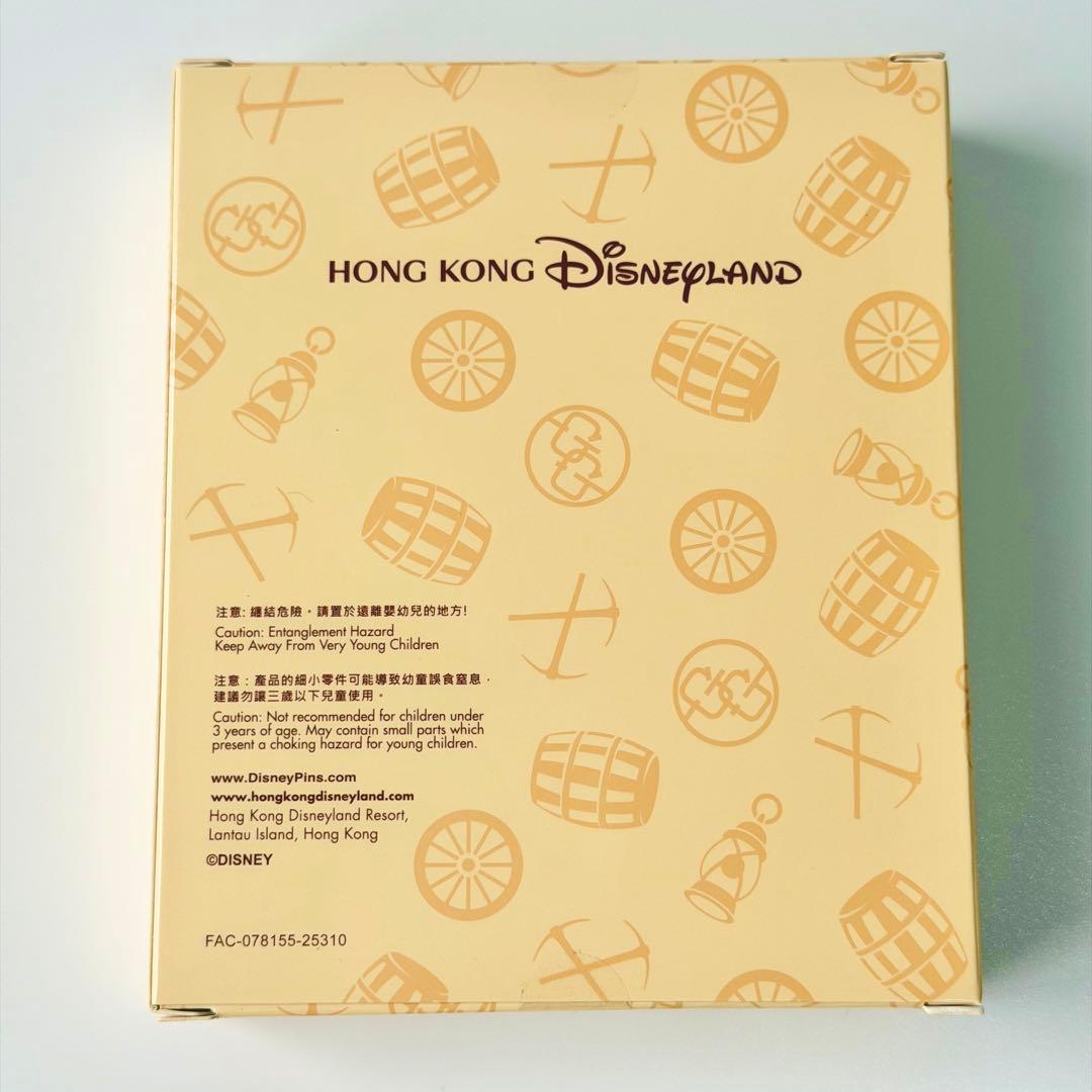 チップ＆デール グリズリーガルチ ピンバッジ メダル 香港ディズニー