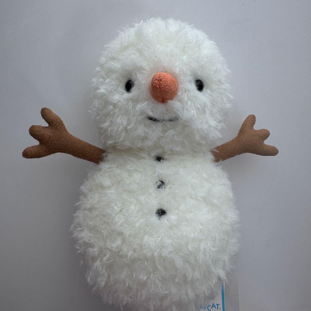 ジェリーキャット スノーマン ぬいぐるみ Little Snowman 雪だるま