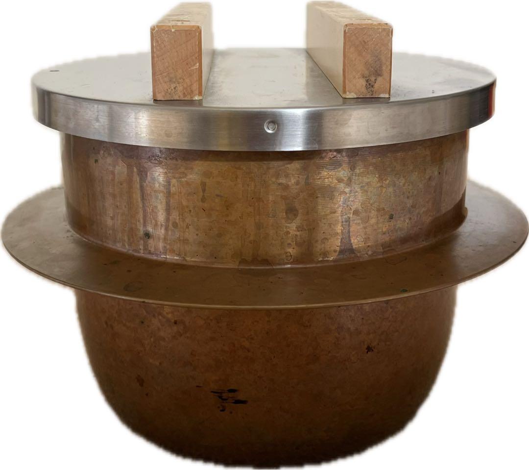 新光堂　純銅製炊飯釜 Amazon｜新光堂 純銅製 炊飯釜 釜めしセット(受台付) 0.5~1合炊き 素銅