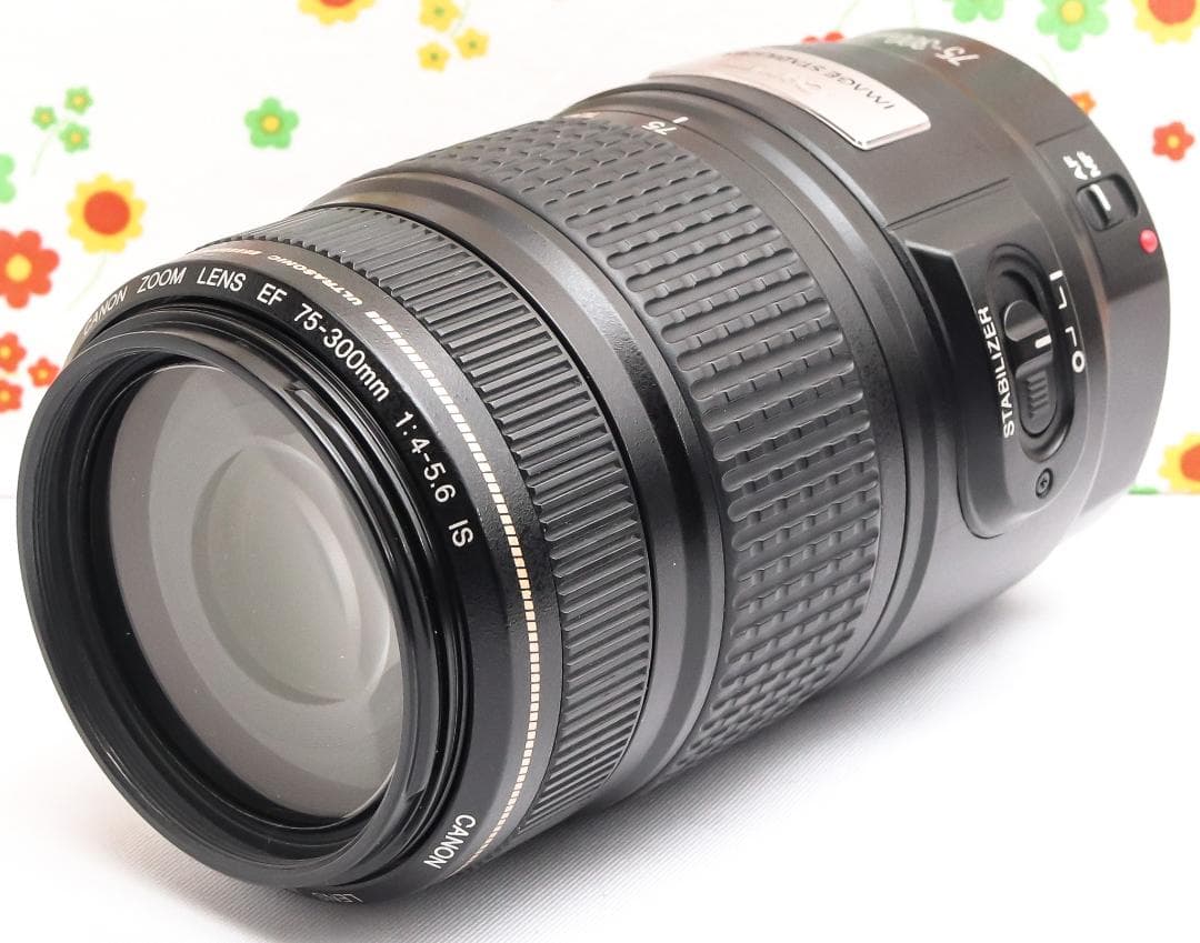 Canon EF 75-300mm IS USM☆超望遠レンズ☆大人気望遠レンズ EF75-300mm F4-5.6 IS USM - キヤノンカメラミュージアム
