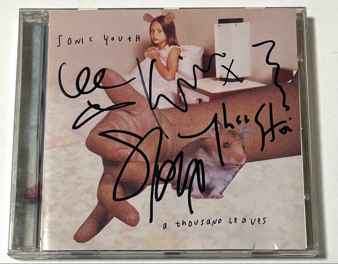 Sonic Youth サイン入りCD sonic-youth-confusion-is-sex-