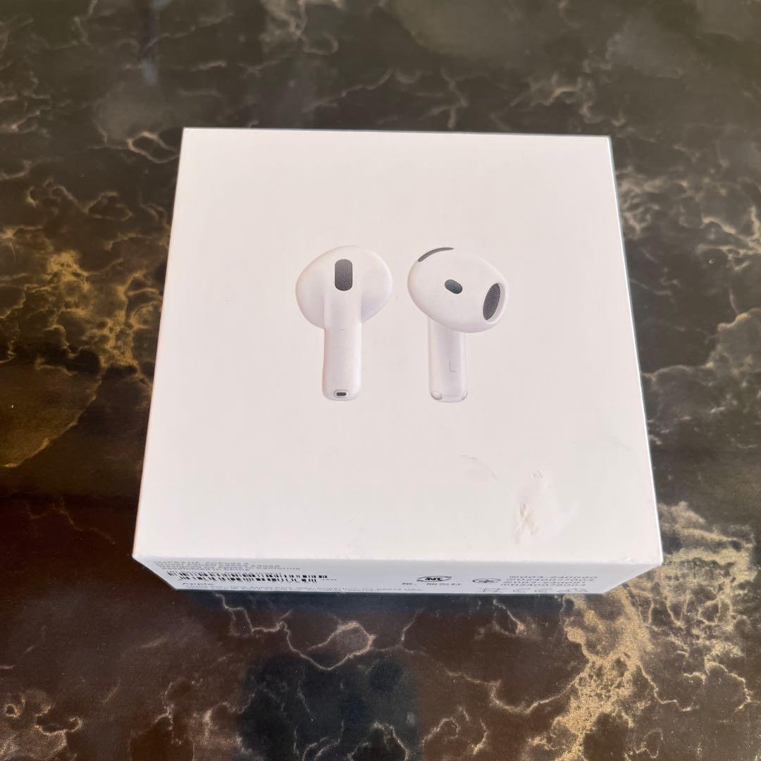 新品未開封　　AirPods 4 本体 ノイキャン非搭載モデル 新品未開封】Apple AirPods 4 正規品 ノイキャン非搭載 - メルカリ