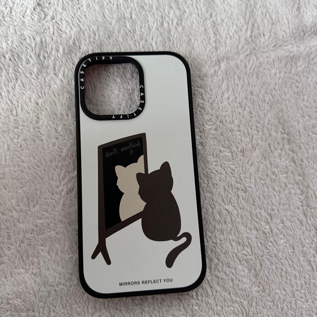 Casetify iPhone 15 pro maxケース 猫デザイン - メルカリ