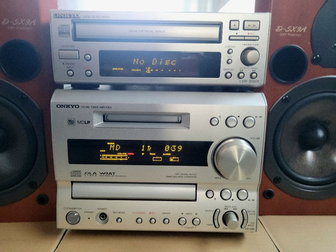 ONKYO FR-X9A ミニコンポ＋CDR-205TX 訳あり - メルカリ