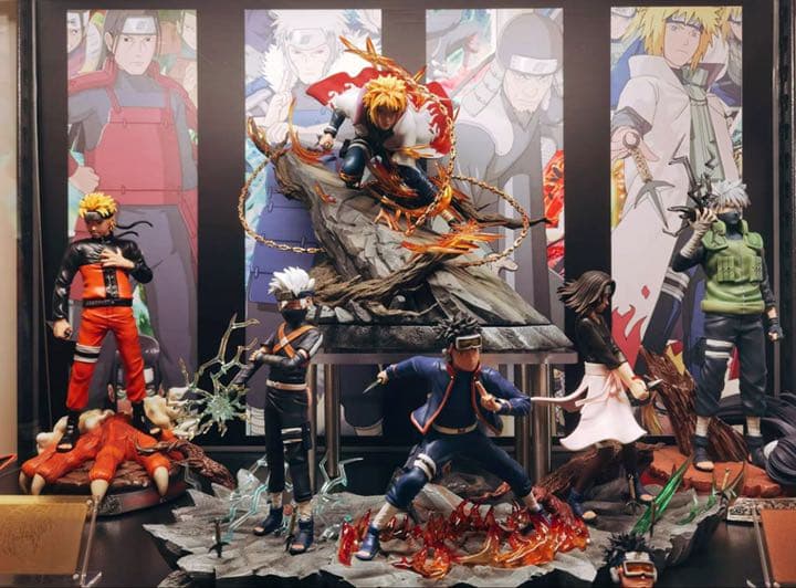 NARUTO ナルト のはら リン ガレージキット ガレキ スタチュー ①