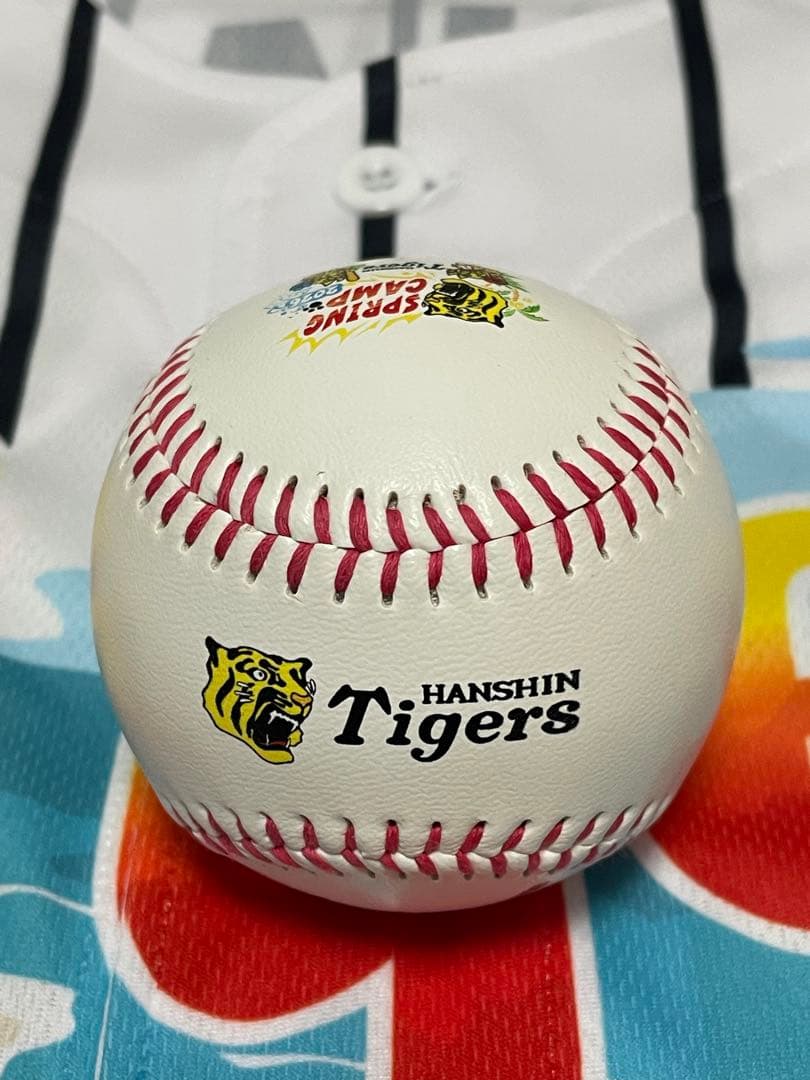 阪神タイガース 今朝丸裕喜 直筆サインボール 2026 沖縄キャンプ球