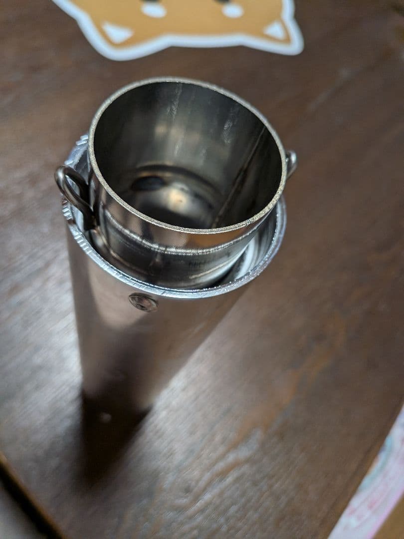 ルーザー管　サイレンサー　新品　50.8π　ワルツ　xjr400 ゼファー400