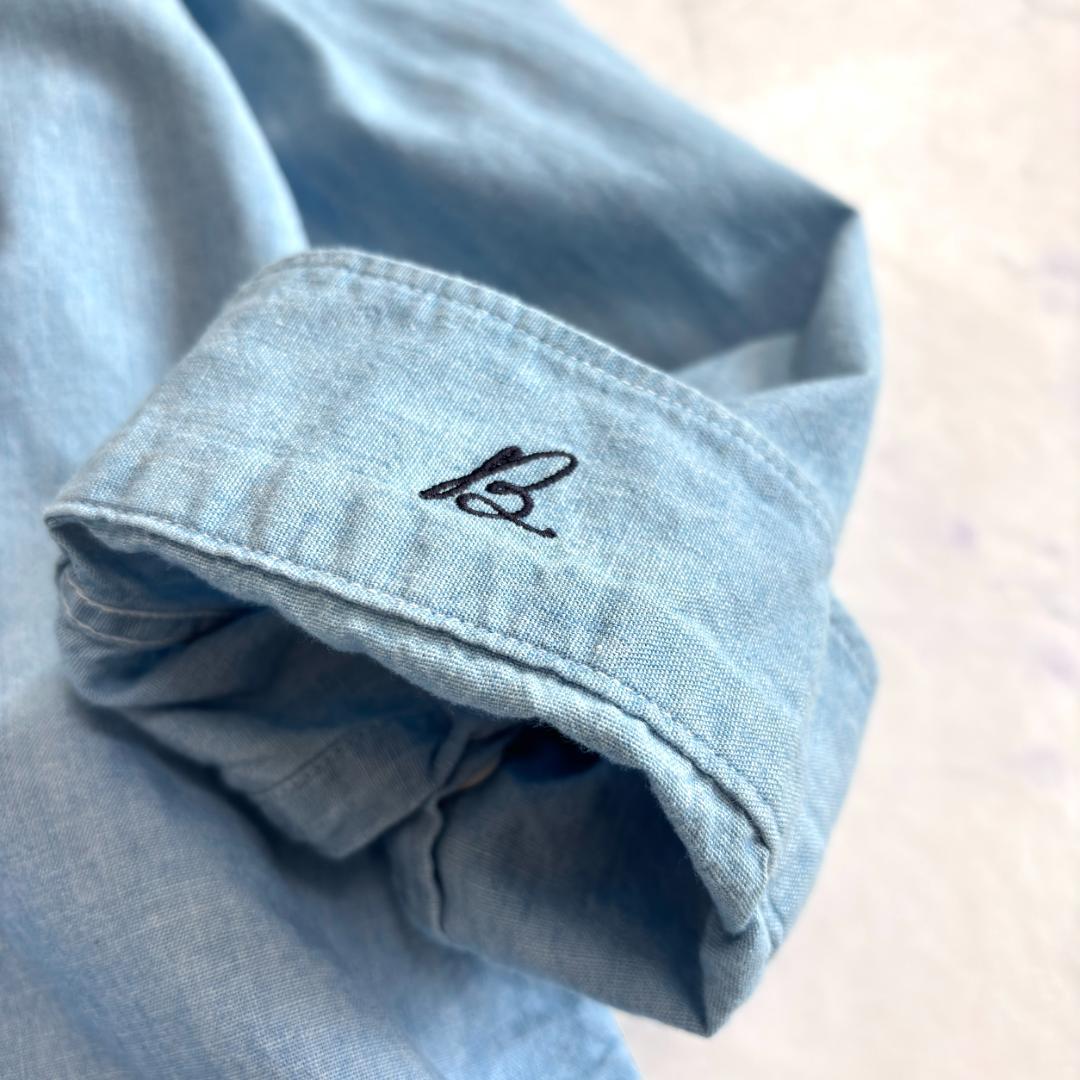 美品・希少M♪マディソンブルー ハンプトンシャンブレーシャツ 02 ub2